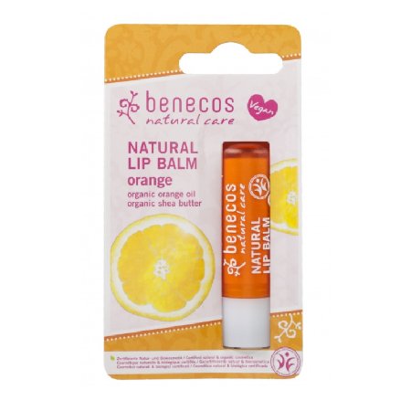 Benecos Natural Appelsiini Huulivoide Blistered Orange 4,8g Benecos Natural Appelsiini Huulivoide Blistered Orange 4,8g