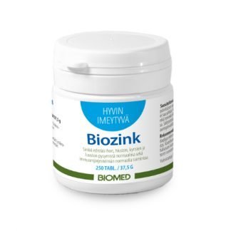Biomed Biozink 250 tbl