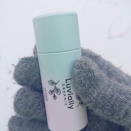 Luvially Organic Lip Balm Cool Mint Huulivoide 16g kuva 3 Luvially Organic Lip Balm Cool Mint Huulivoide 16g kuva 3