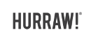 hurraw! tuotemerkki logo