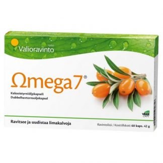 Omega7 Tyrniöljykapseli 60 Kaps (Pieni Koko)