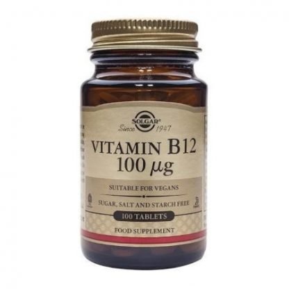 Solgar Vitamin B12 100 µg 100tbl