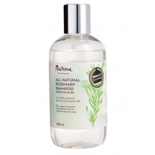 NURME All Natural Rosemary Rosmariini Shampoo 250ml 4742763006412 NURME All Natural Rosemary Rosmariini Shampoo 250ml 4742763006412