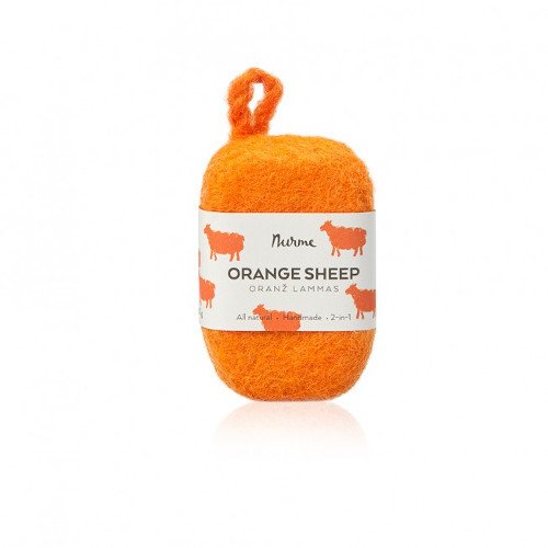 NURME Orange Sheep Oranssi Huopasaippua 80g 4742763003169 NURME Orange Sheep Oranssi Huopasaippua 80g 4742763003169