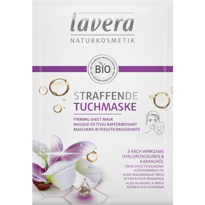 Lavera Firming Sheet Mask Kiinteyttävä Kangasnaamio 21ml 4021457632053 Lavera Firming Sheet Mask Kiinteyttävä Kangasnaamio 21ml 4021457632053