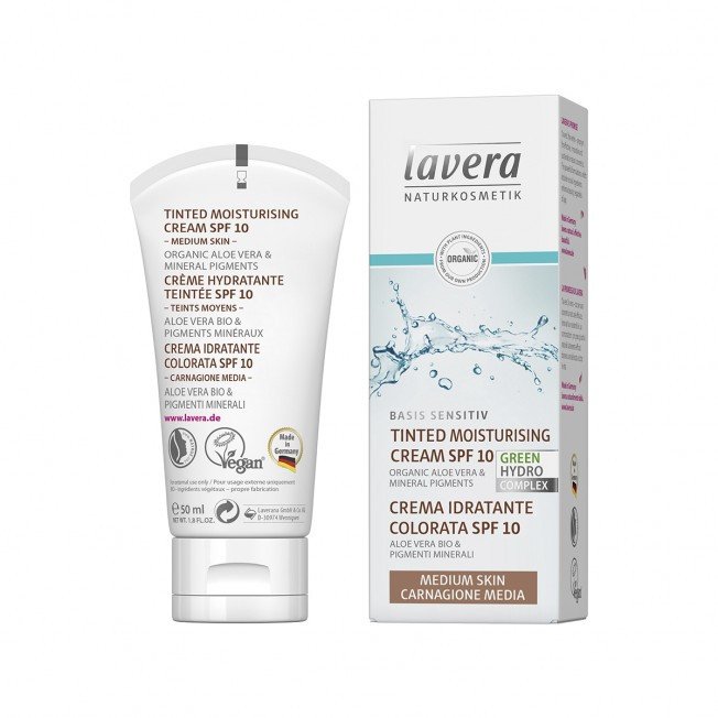 Lavera Sävyttävä Päivävoide SPF10 Medium Skin 50ml 4021457632794 Lavera Sävyttävä Päivävoide SPF10 Medium Skin 50ml 4021457632794